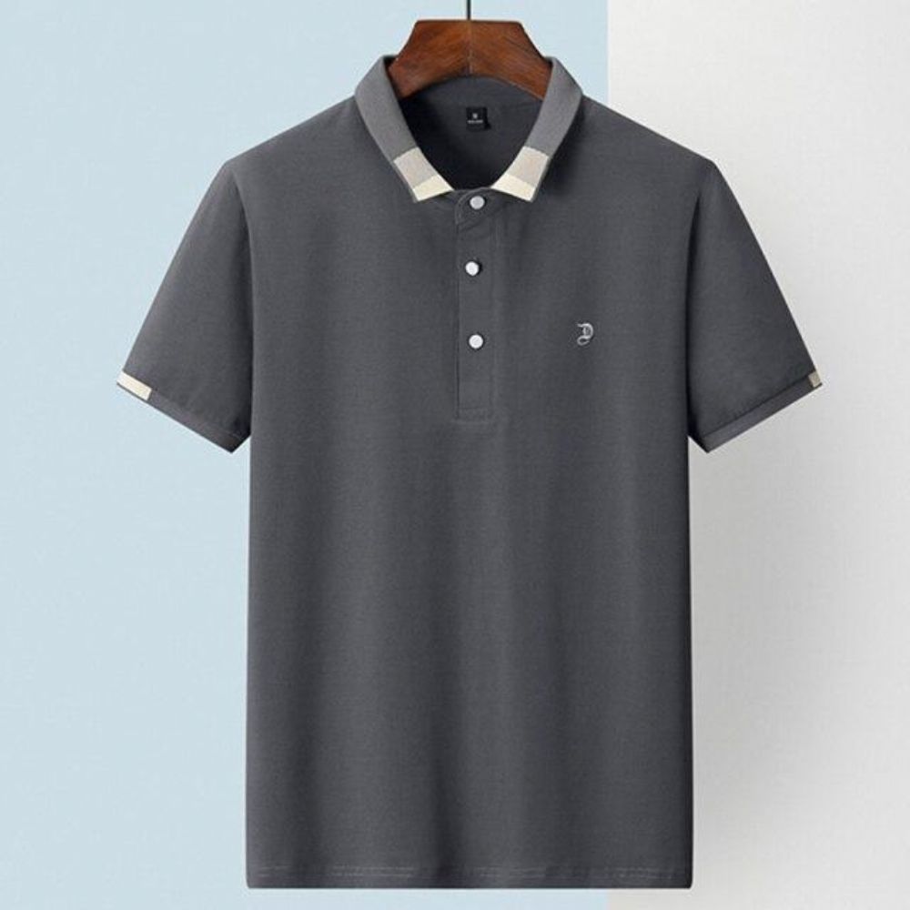 Slim Fit Poloskjorte I Stor Størrelse