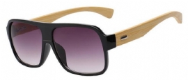 Bamboo Square Solbriller
