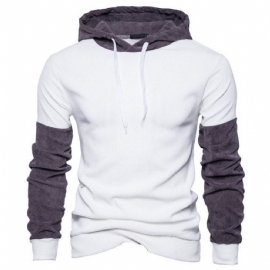 Patchwork Casual Streetwear-hettegenser