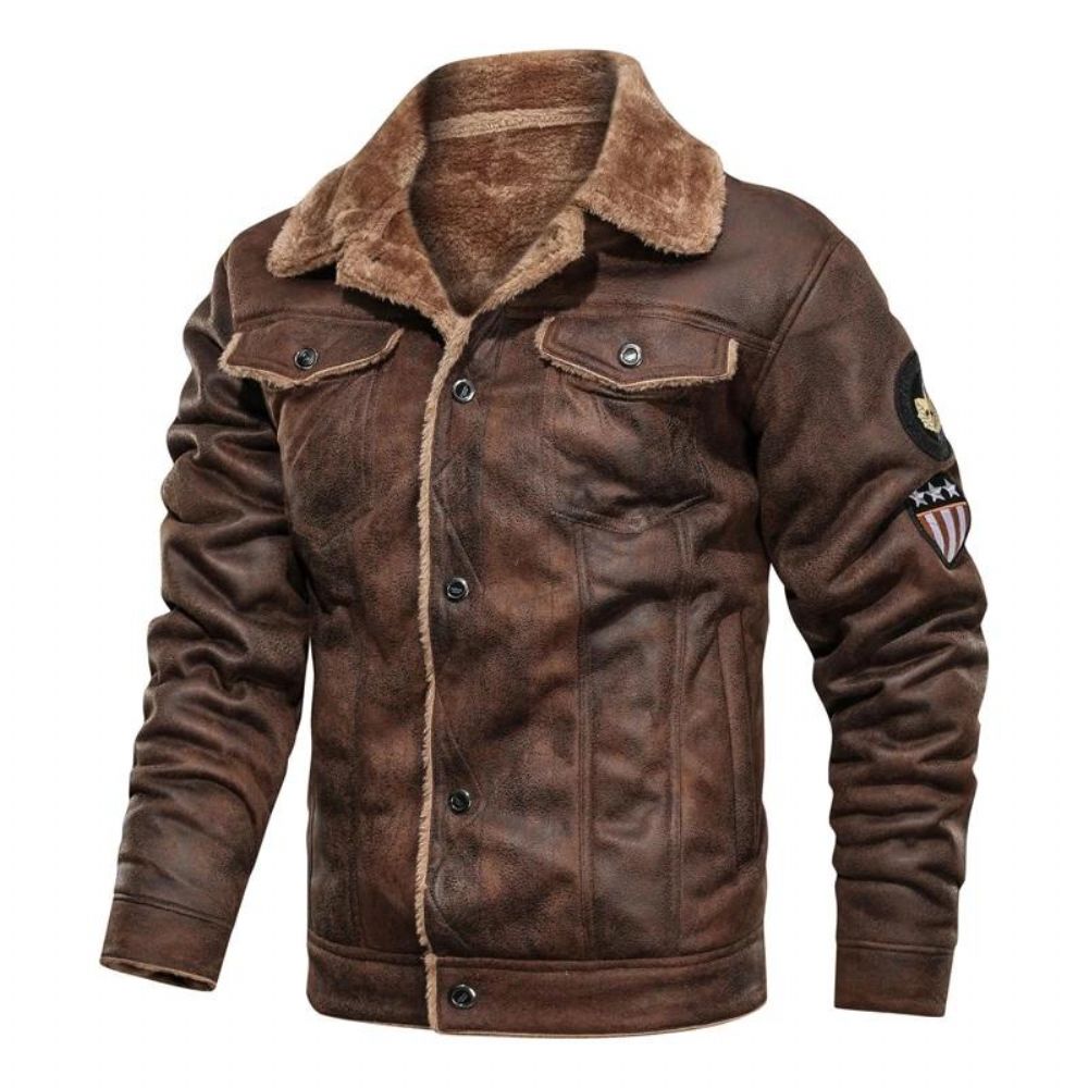 American Big Boss Skinnjakke
