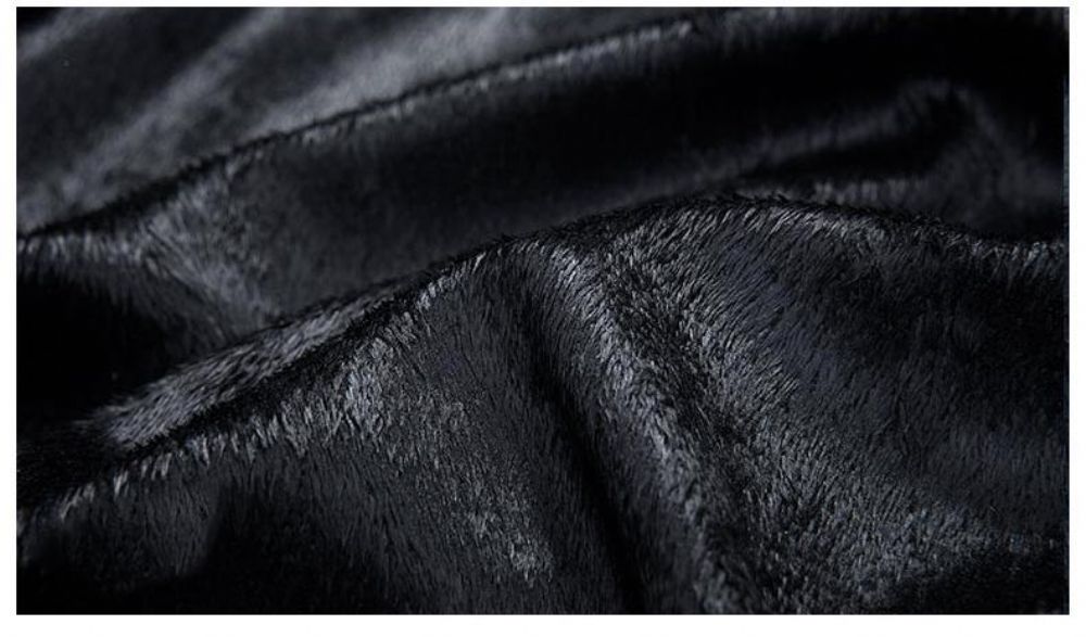 Biker Style Slim Fit Pu-skinnjakke