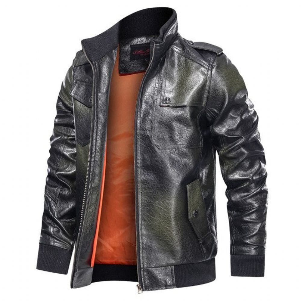 Gradient Bomber Skinnjakke