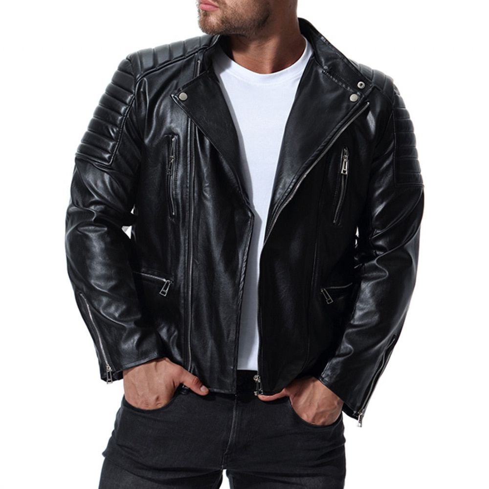 Spring Biker Style Skinnjakke