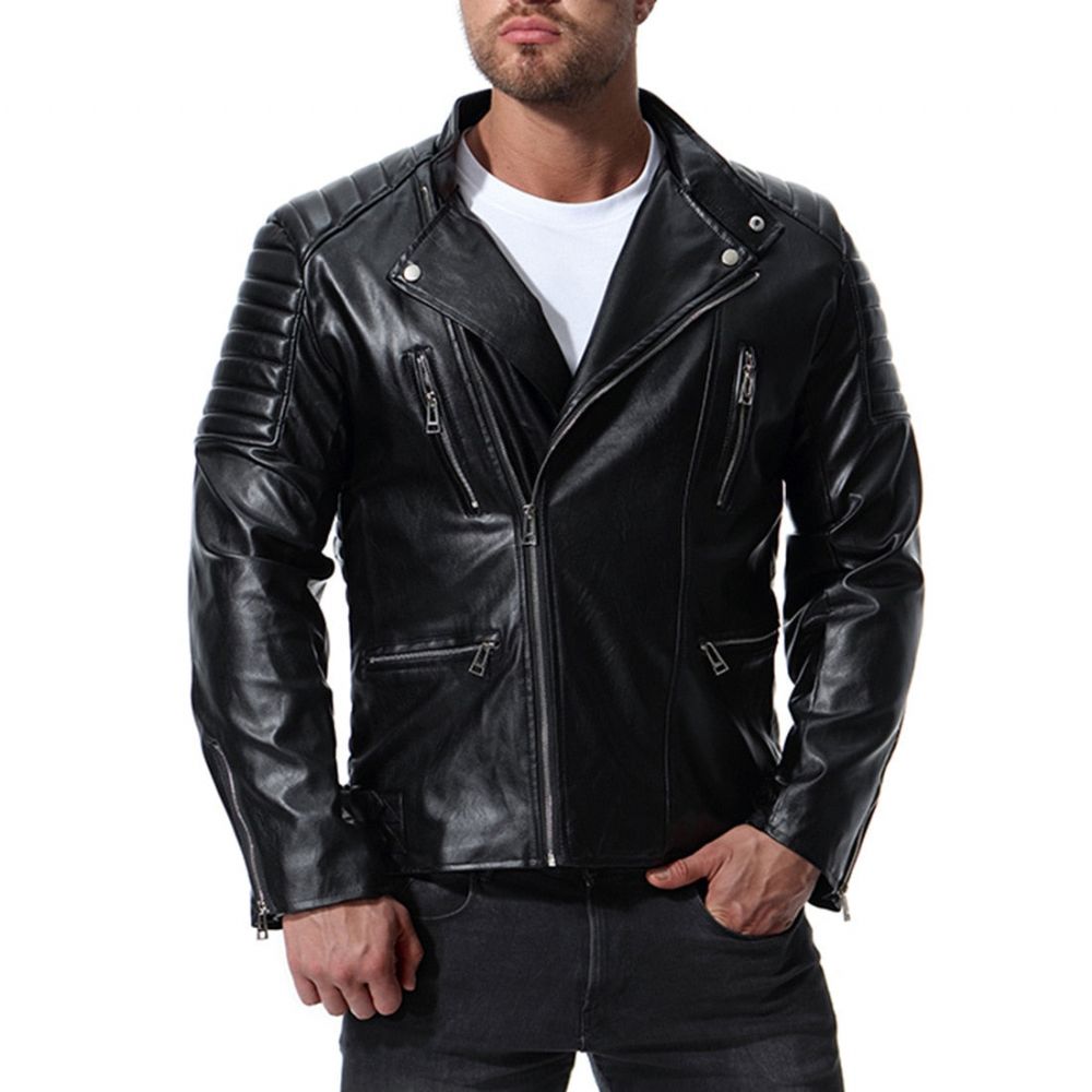 Spring Biker Style Skinnjakke