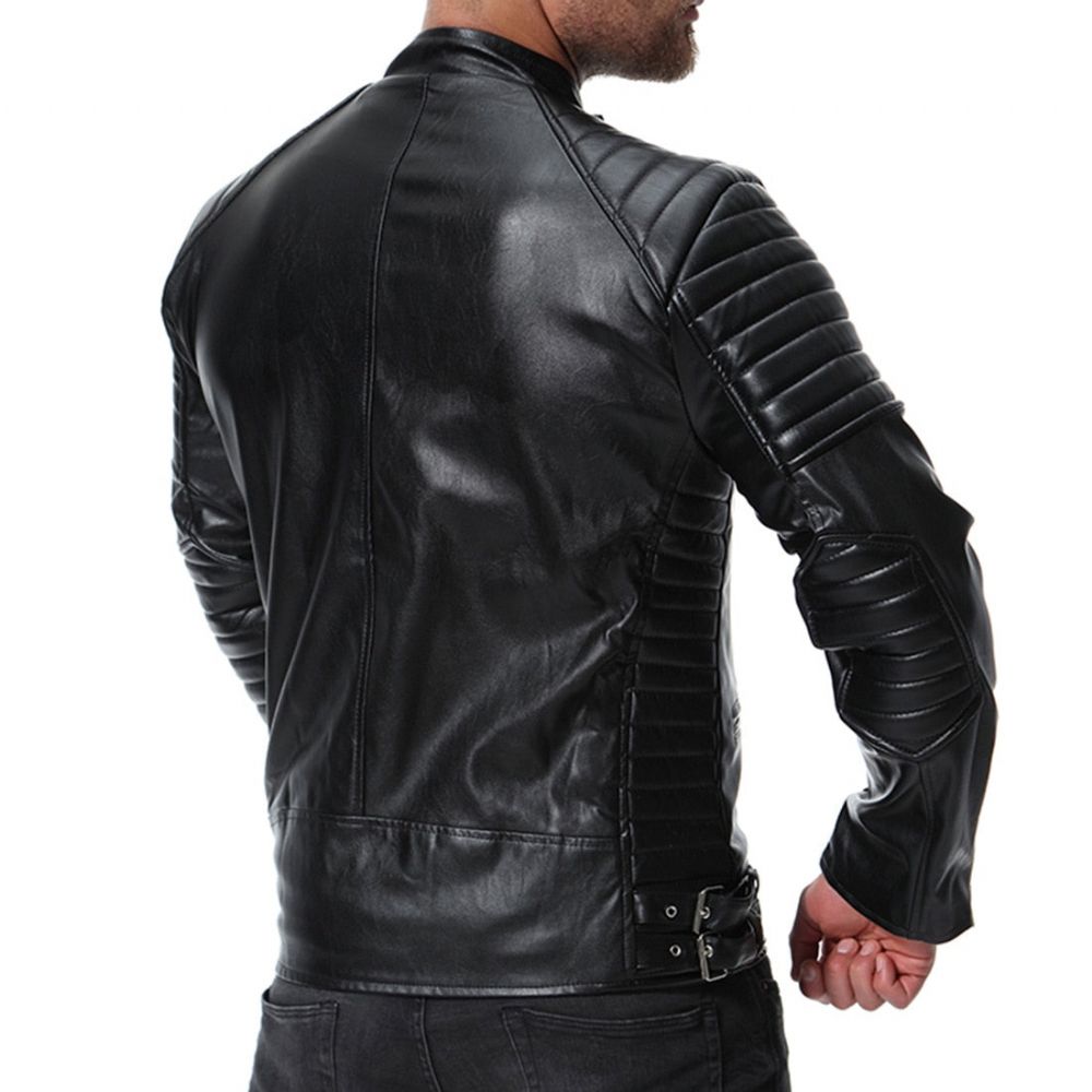 Spring Biker Style Skinnjakke