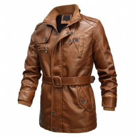 The Greedy Gentle Season Leather Coat