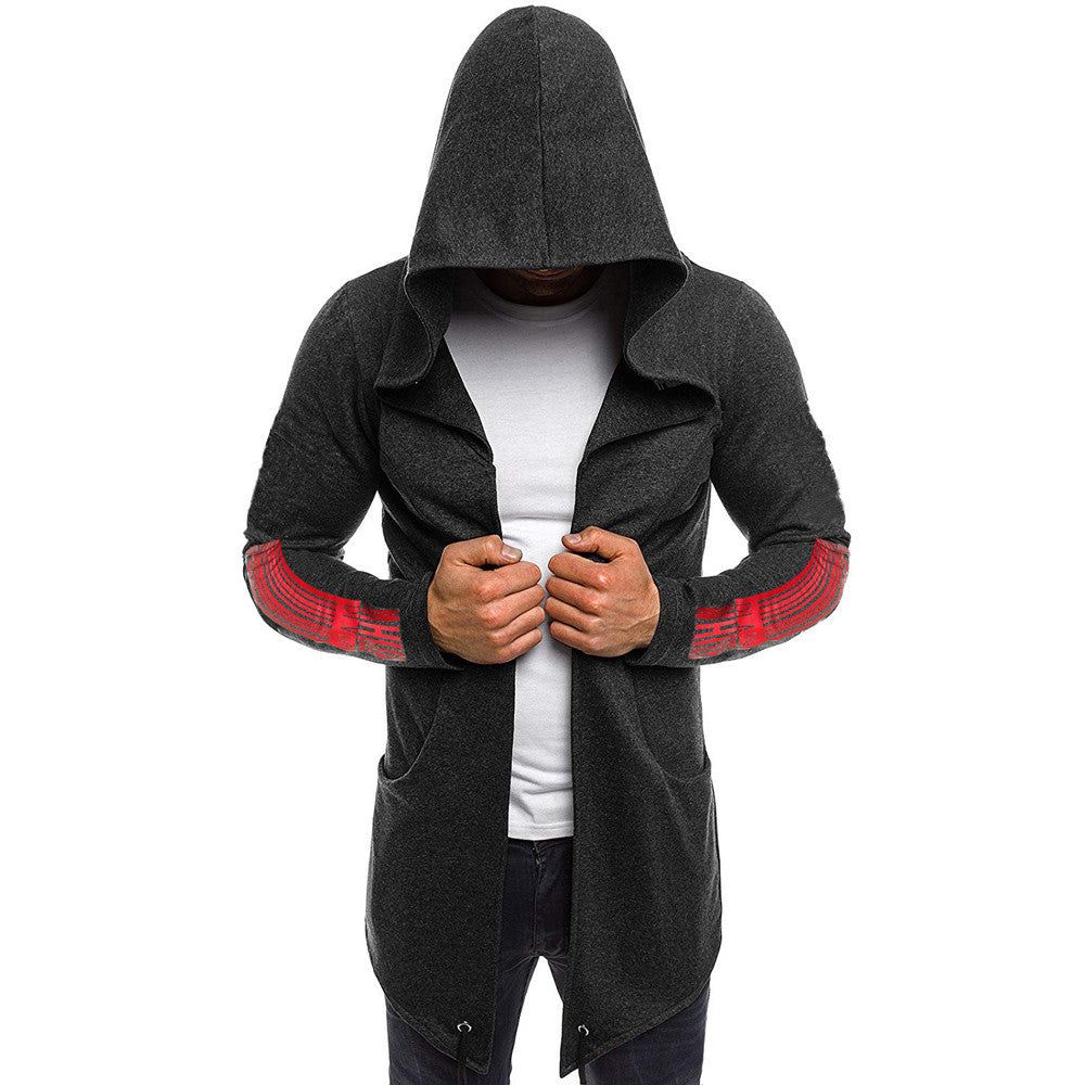 High Street Trench Cardigan Med Hette