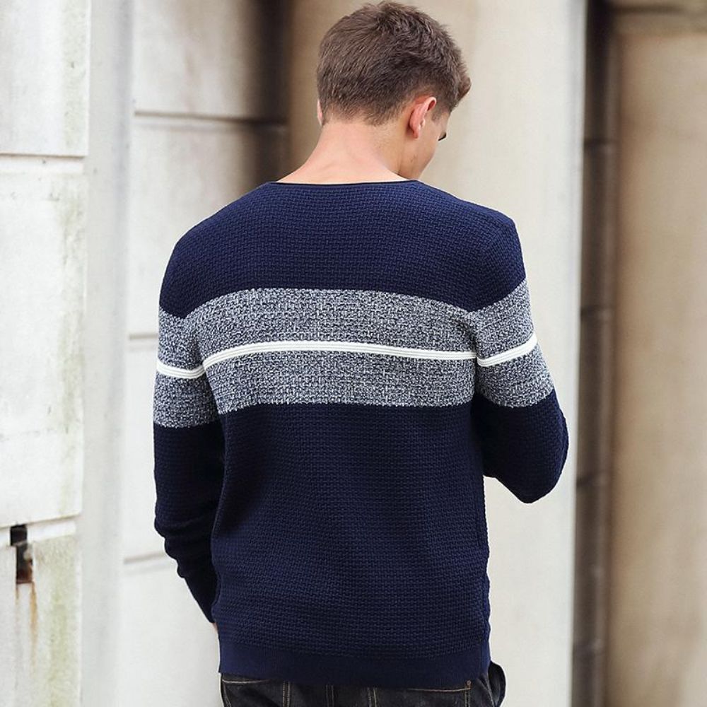 James Striped Pullover