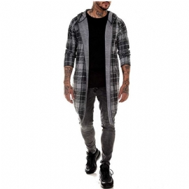 Stor Rutete Stripete Cardigan