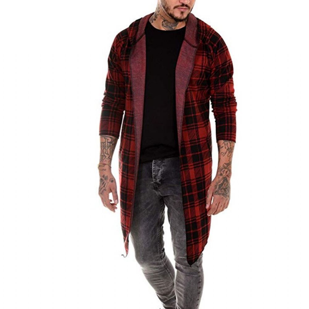 Stor Rutete Stripete Cardigan