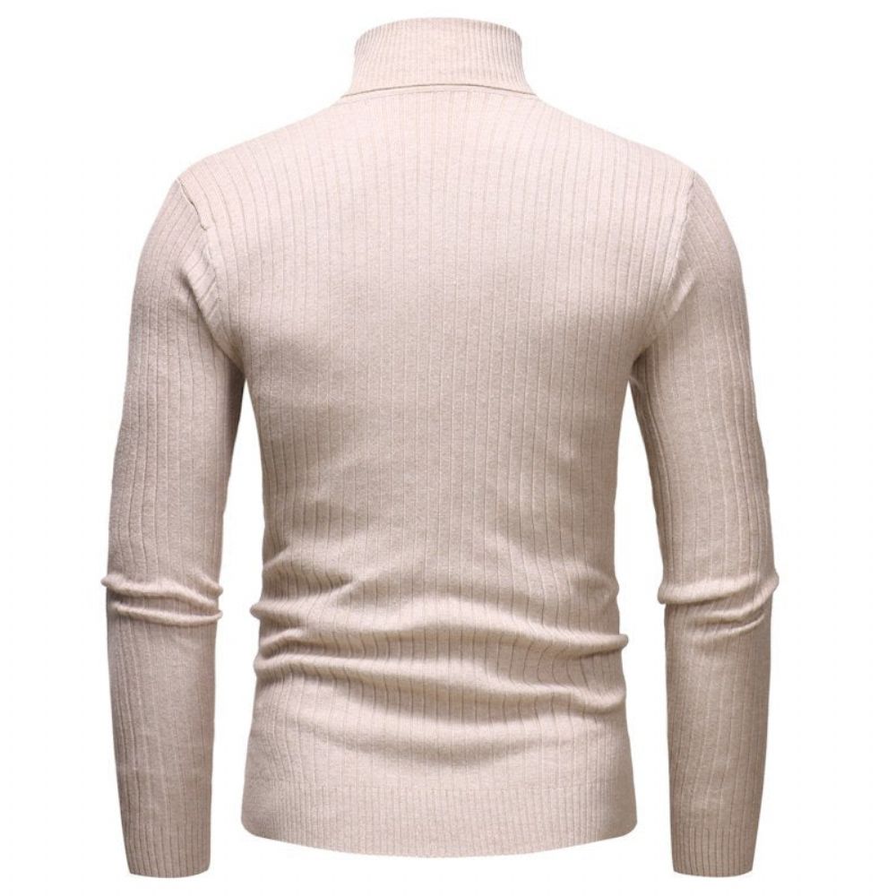 Strikket Turtleneck Genser