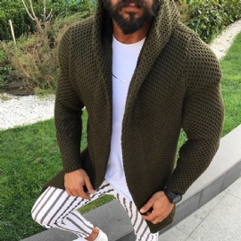 Uformell Strikket Cardigan