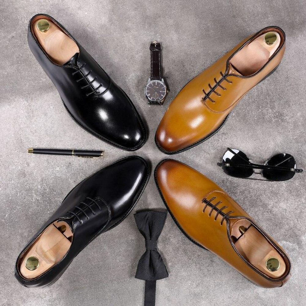 Buffalo Style Luxury Leather Elegant Sko