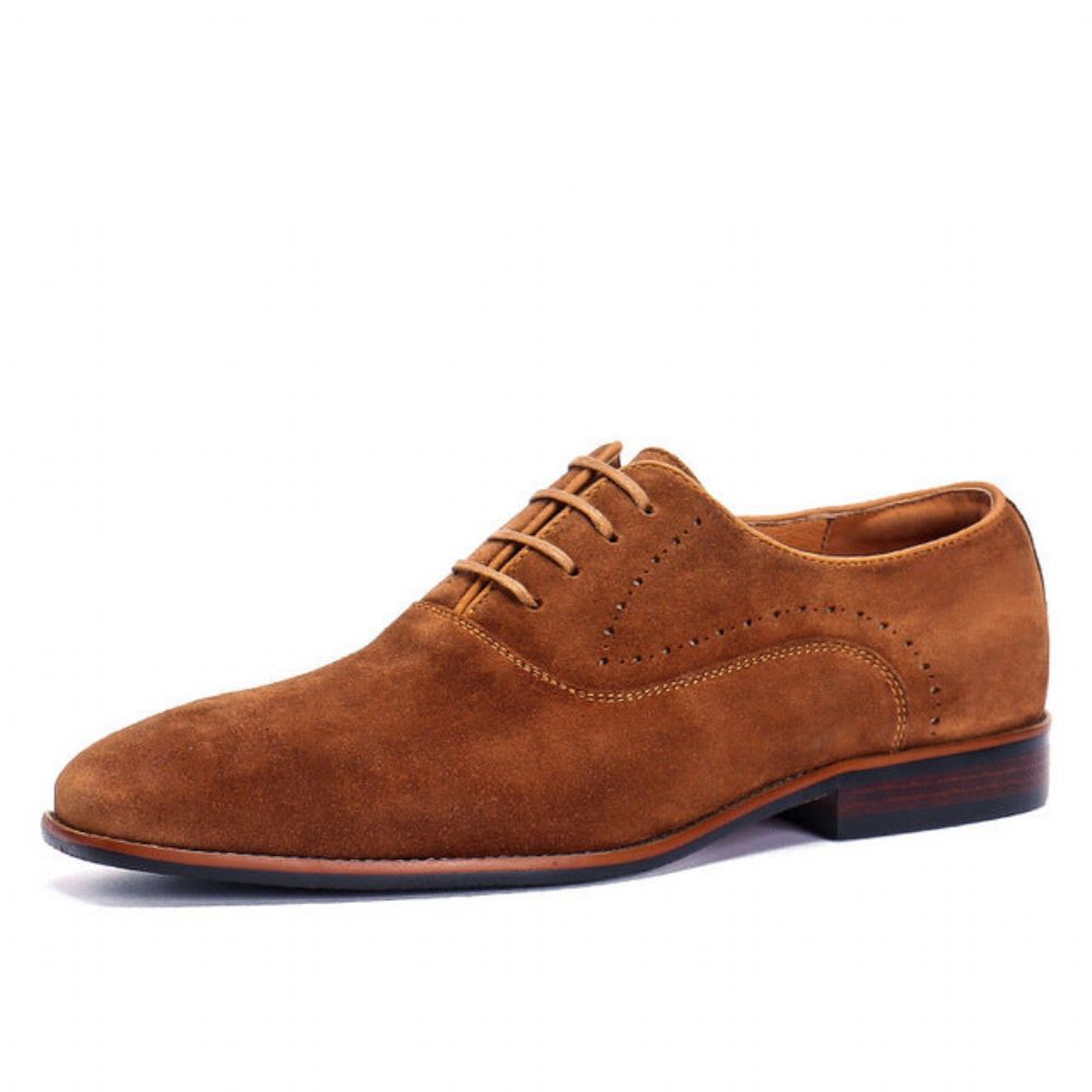 Designer Sko I Ekte Skinn Somsket Oxford