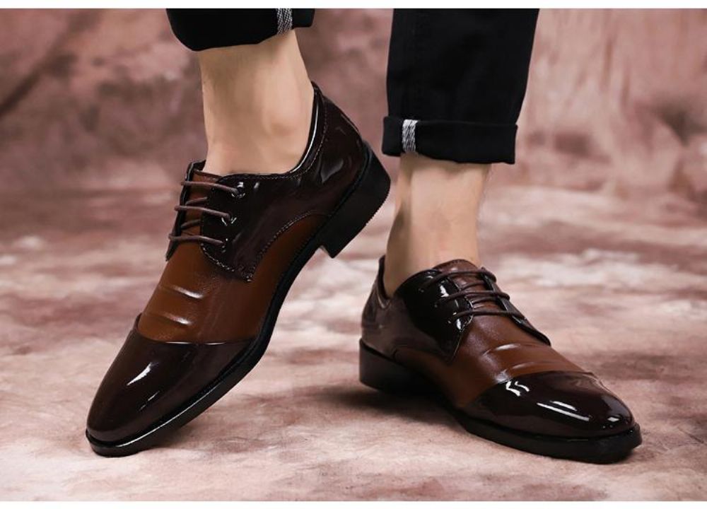 Elegante Italienske Klassiske Formelle Sko