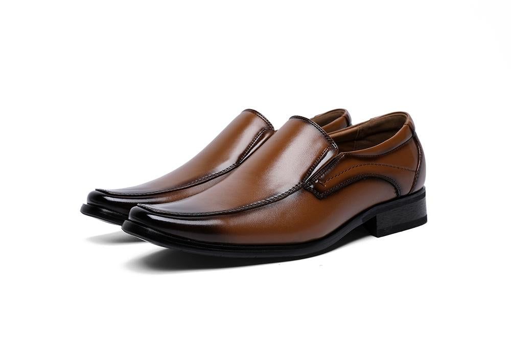 Fashion Leather Solid Suit Sko