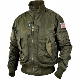 Army Style Tactical Windbreaker-jakke