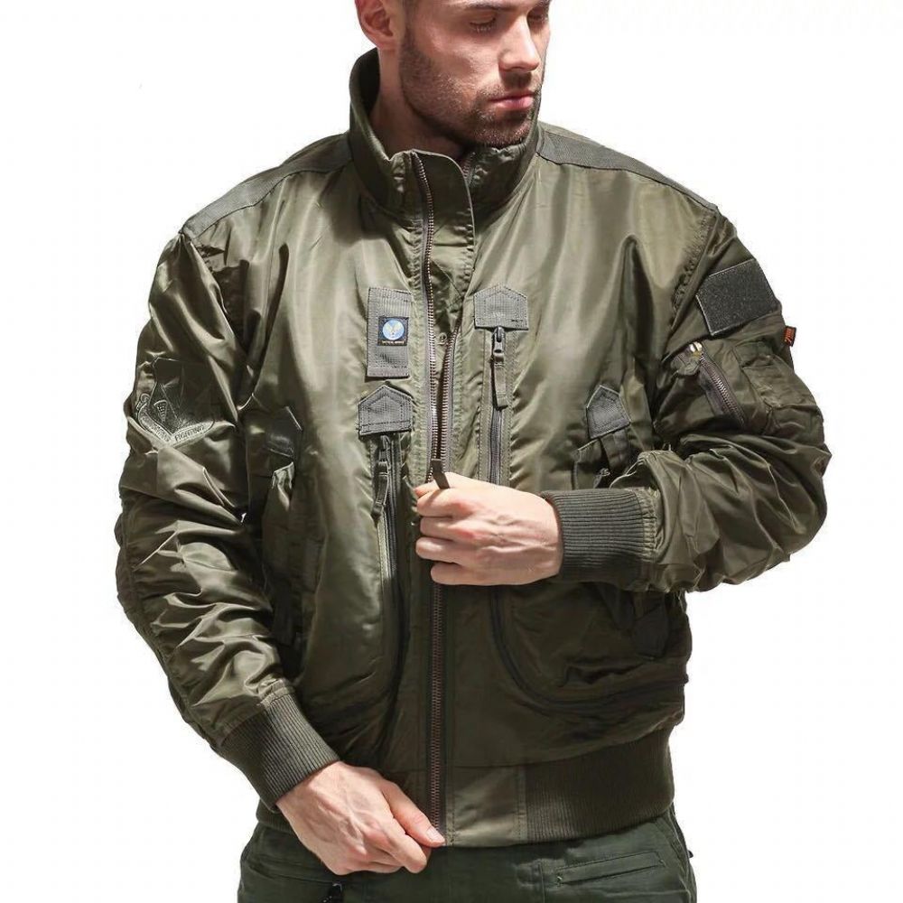 Army Style Tactical Windbreaker-jakke