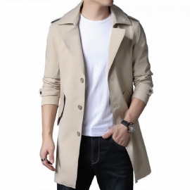 Business Trench Windbreaker Overtrekk