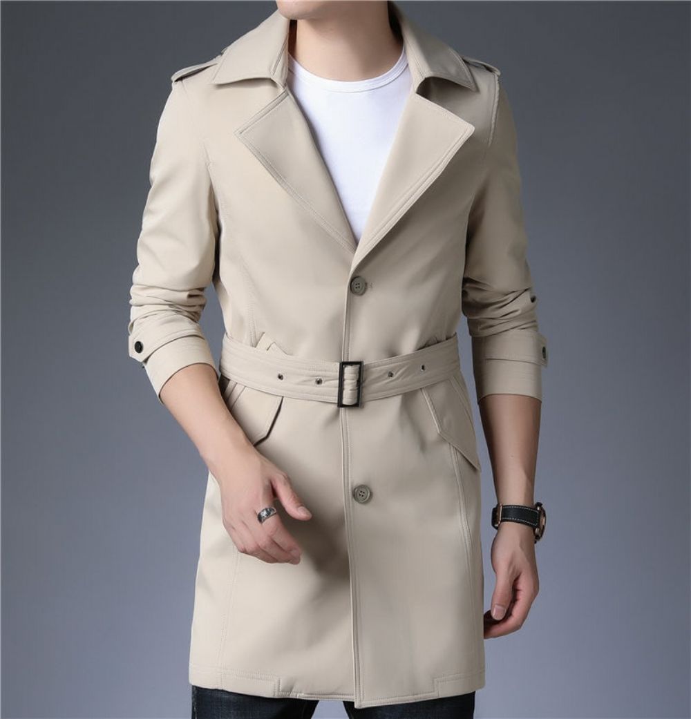 Business Trench Windbreaker Overtrekk