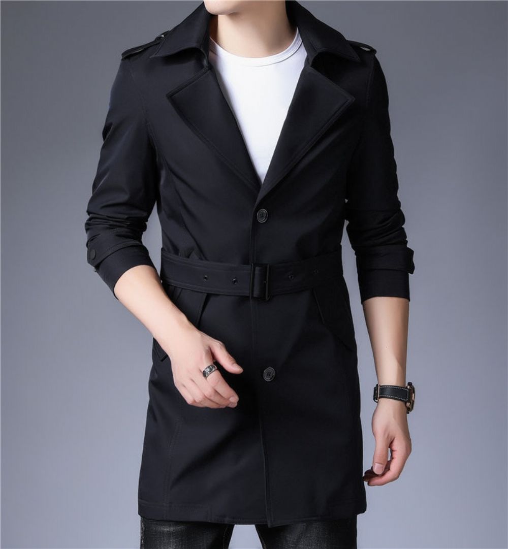 Business Trench Windbreaker Overtrekk