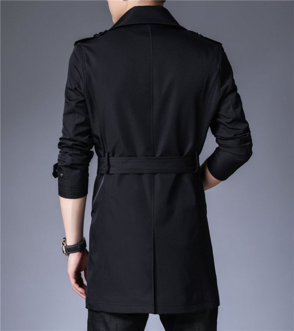 Business Trench Windbreaker Overtrekk