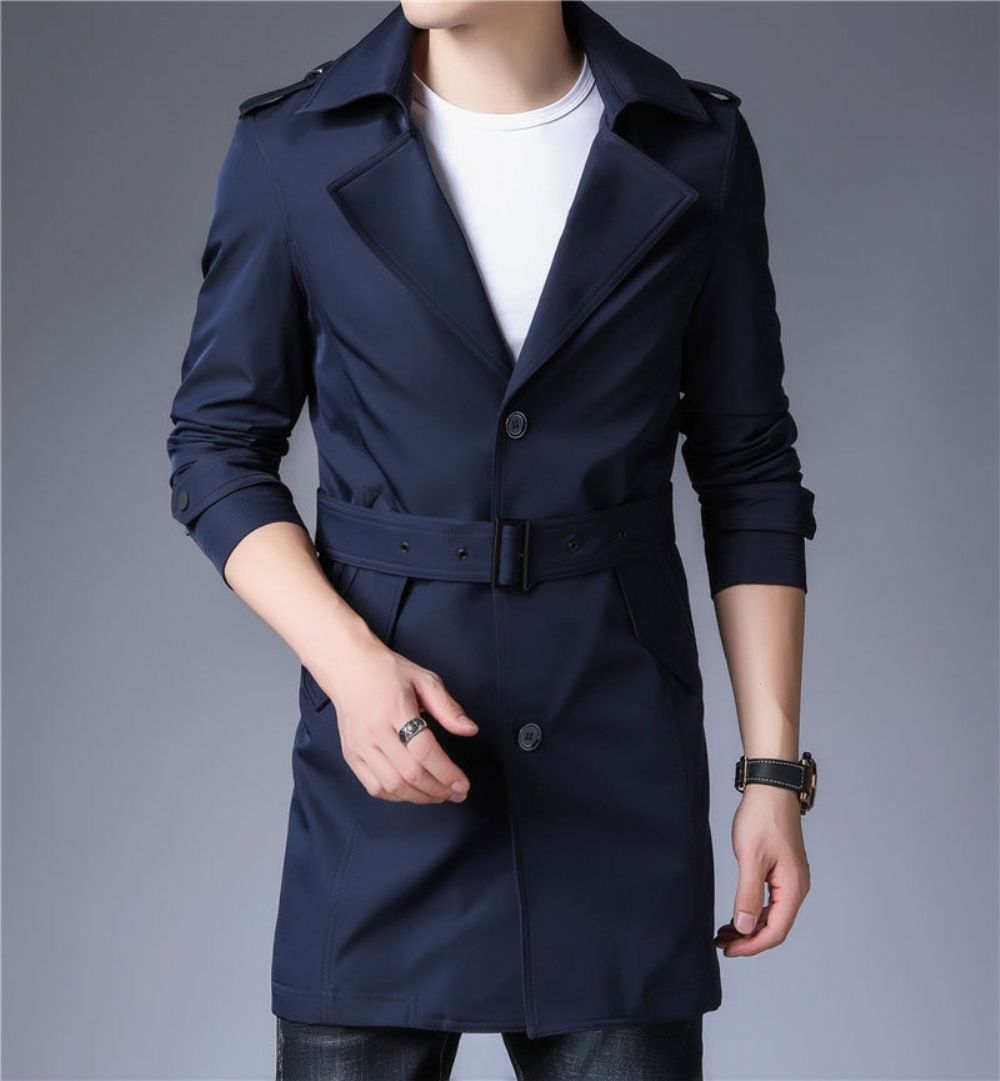 Business Trench Windbreaker Overtrekk
