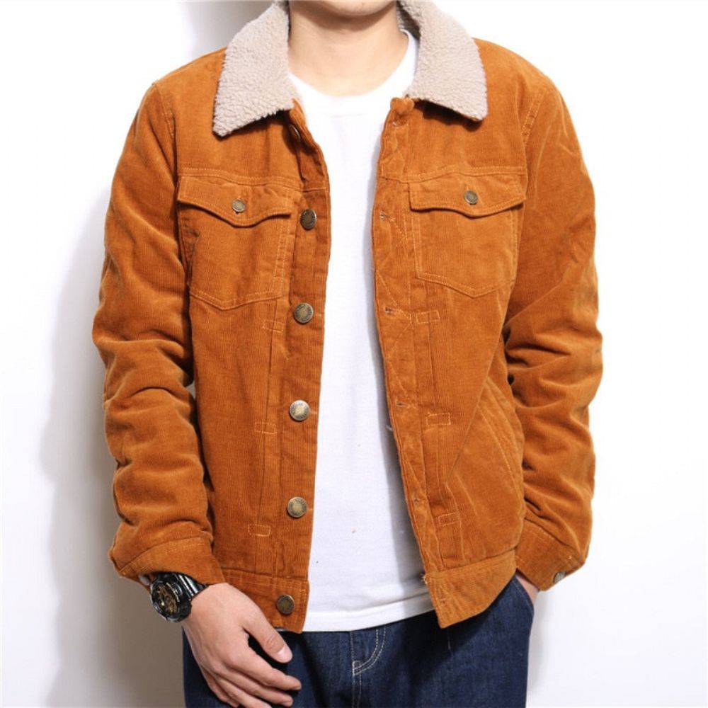 Corduroy Fleece Foret Jakke