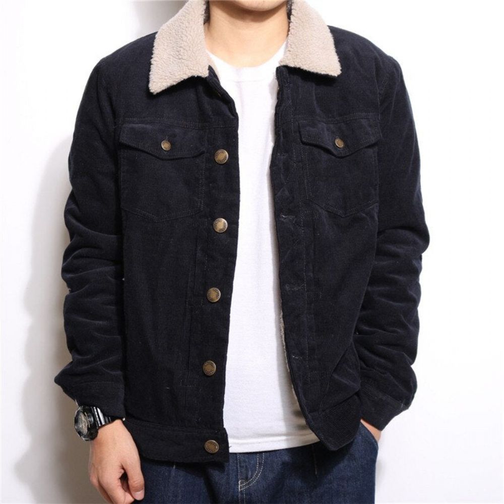 Corduroy Fleece Foret Jakke