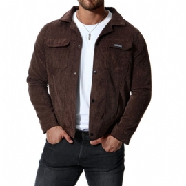 Double Pocket Corduroy-jakke