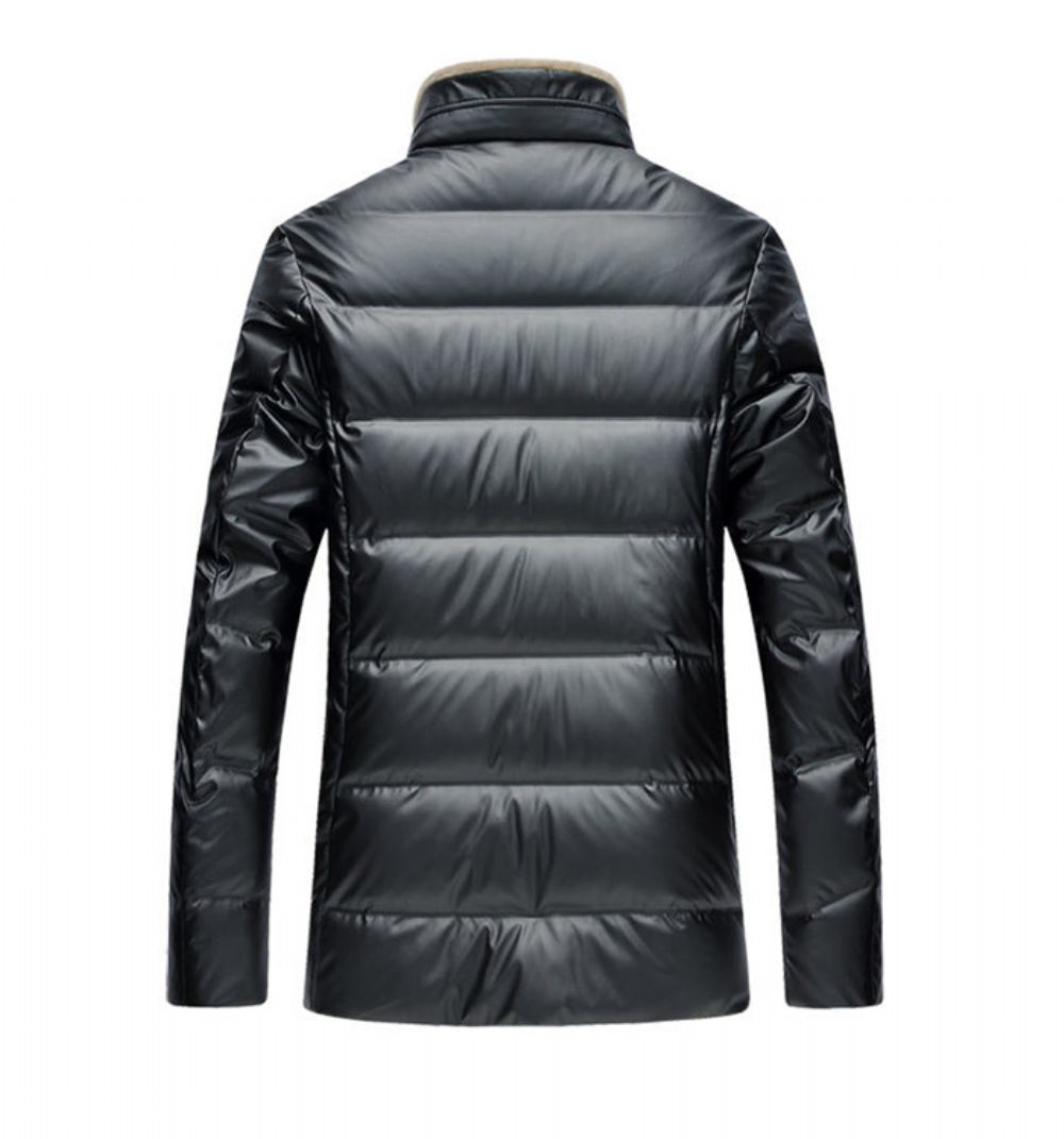 Duck Down Vestlig Stil Frakk