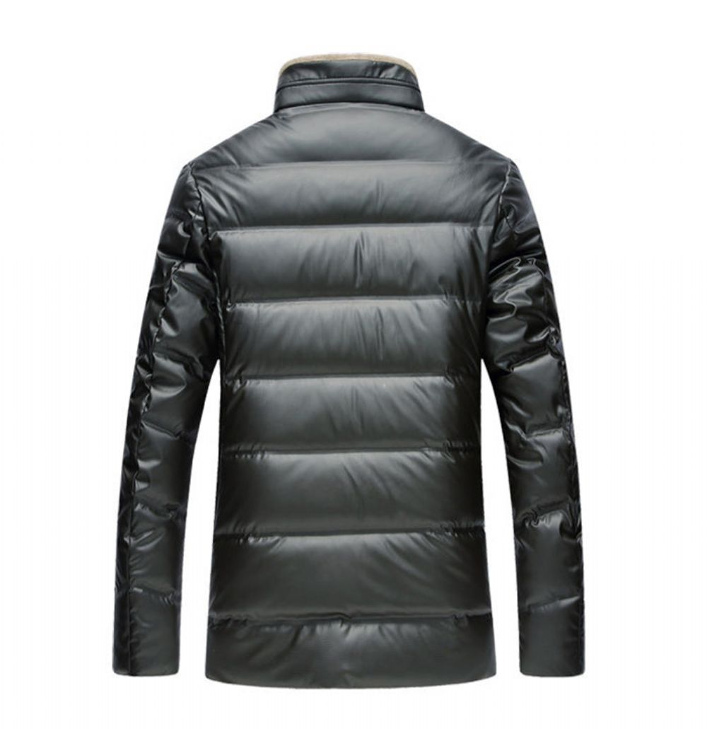 Duck Down Vestlig Stil Frakk