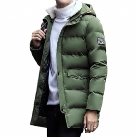 Fashion Parka Varm Lang Frakk