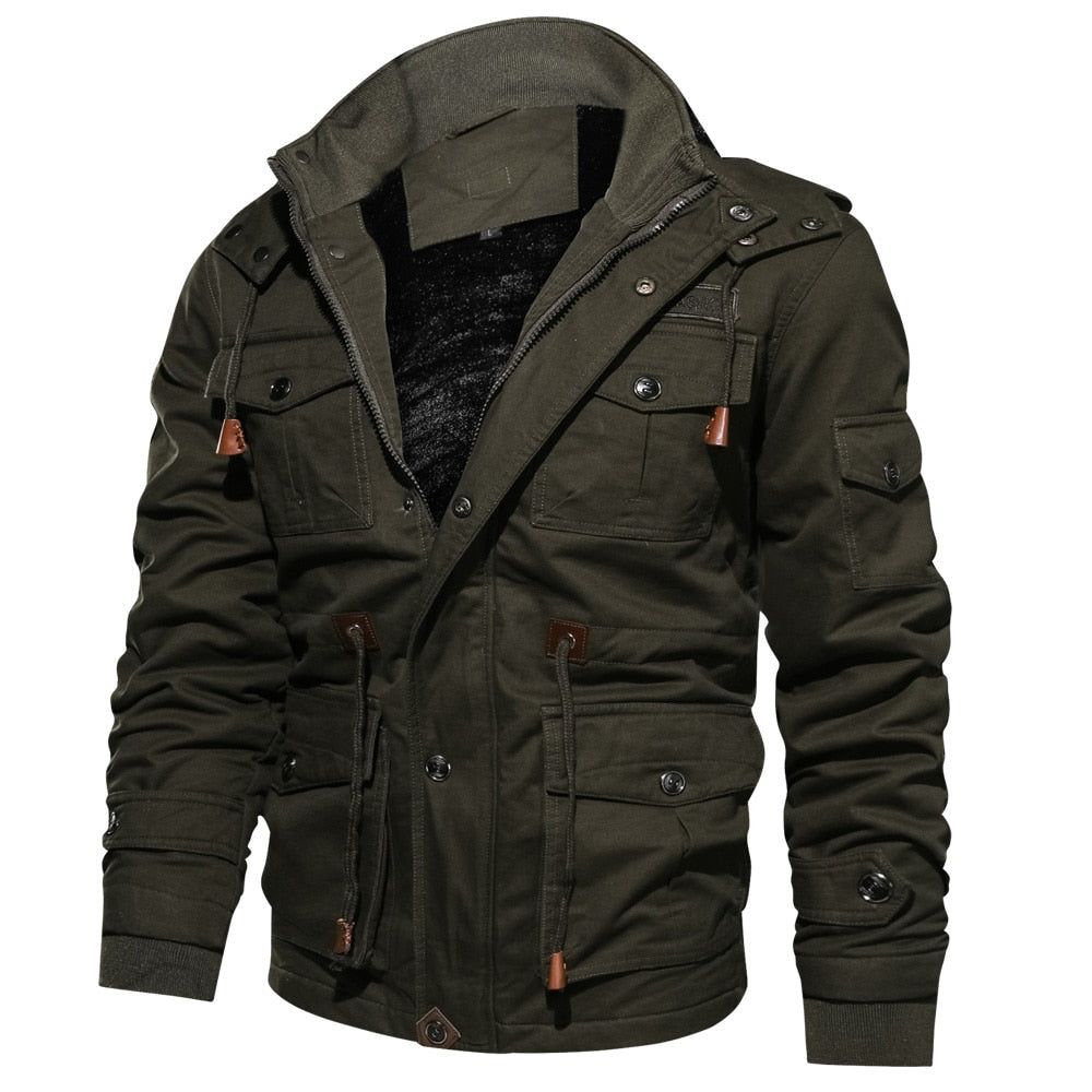 Fleece Multipocket Stilig Josh-jakke