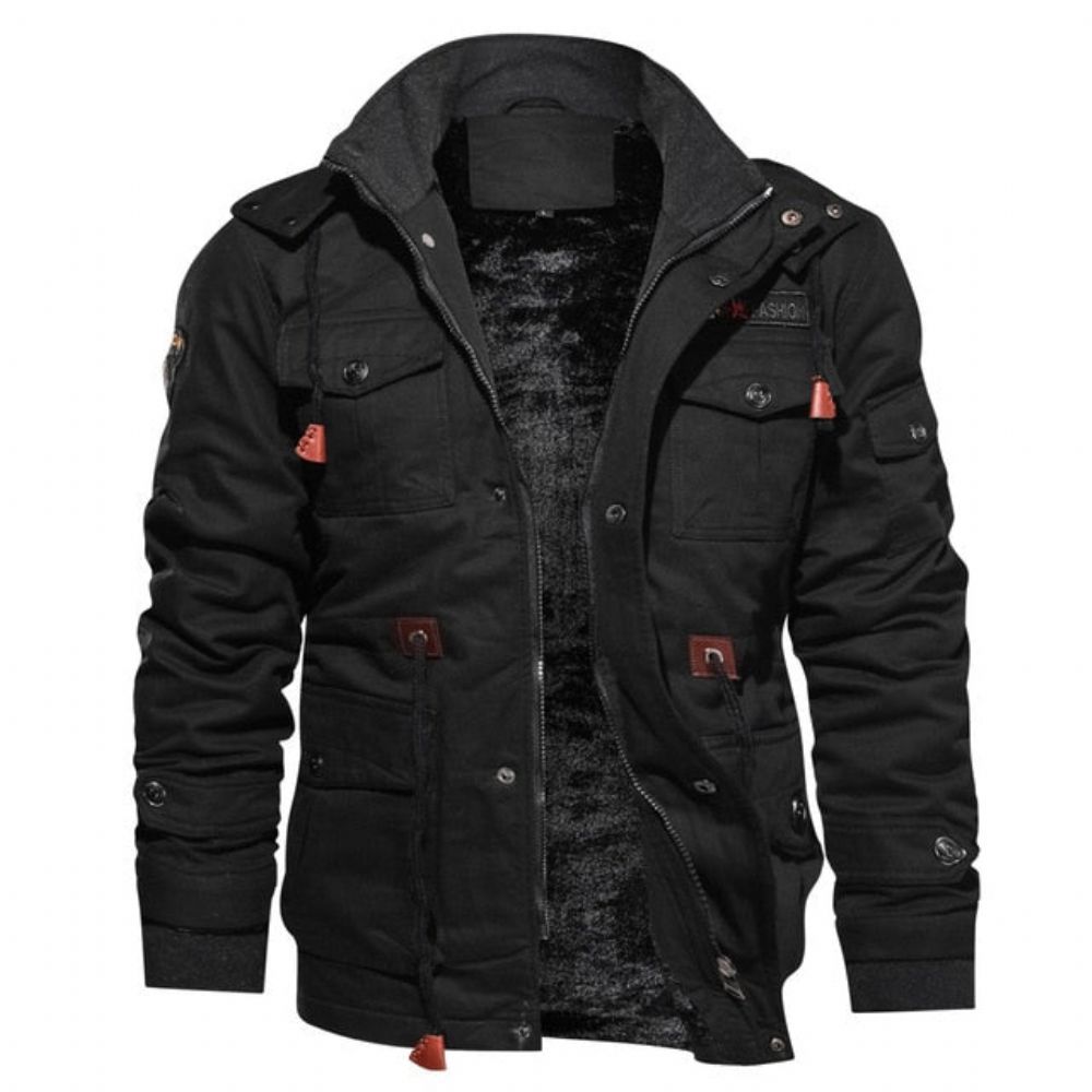 Fleece Multipocket Stilig Josh-jakke