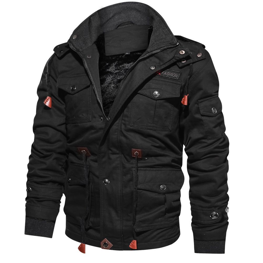 Fleece Multipocket Stilig Josh-jakke