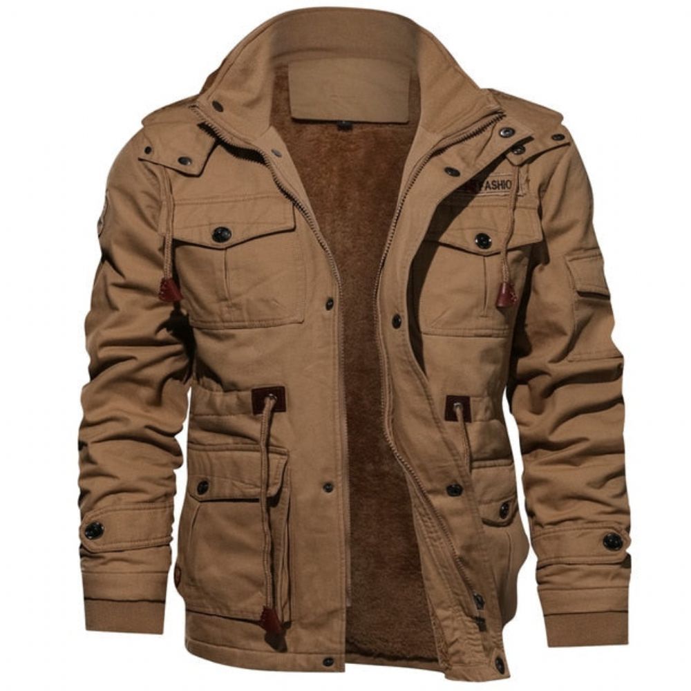 Fleece Multipocket Stilig Josh-jakke