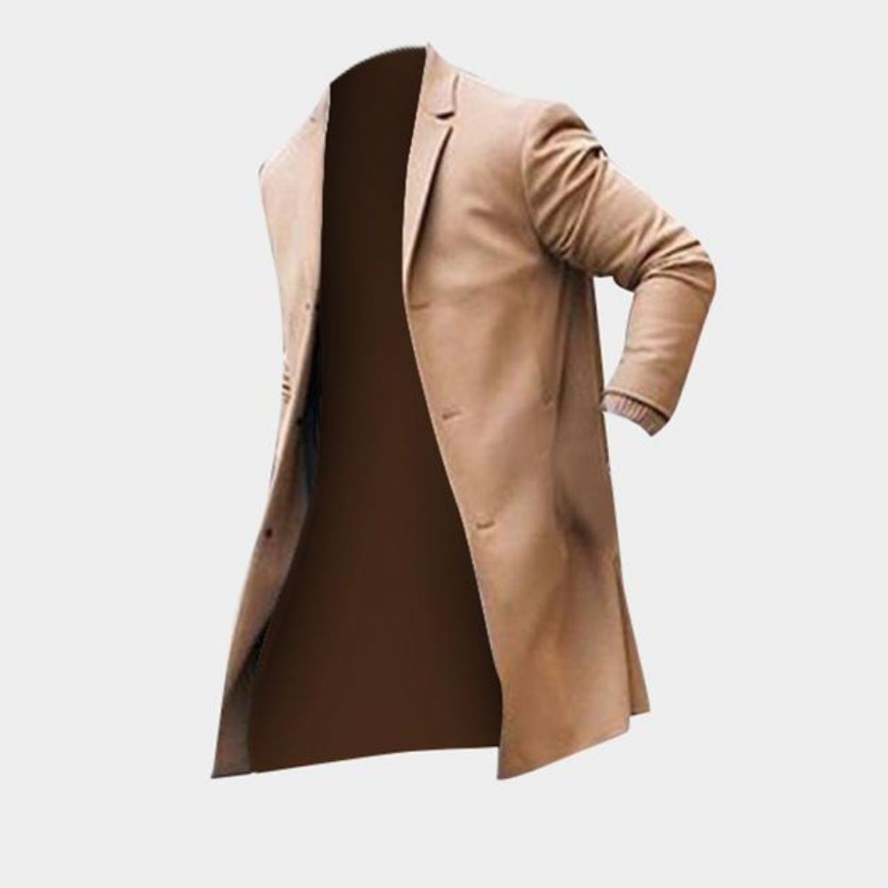Herre Parka Stilig Overtrekk