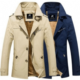 Høykvalitets Thicken Cotton Parkas-frakk