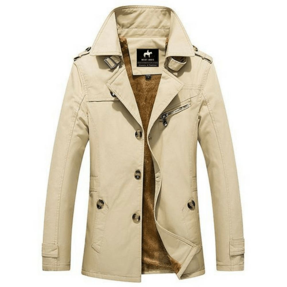 Høykvalitets Thicken Cotton Parkas-frakk
