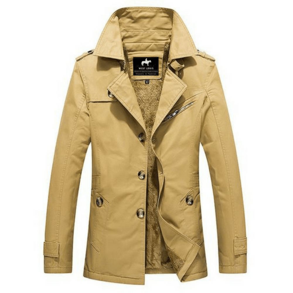 Høykvalitets Thicken Cotton Parkas-frakk
