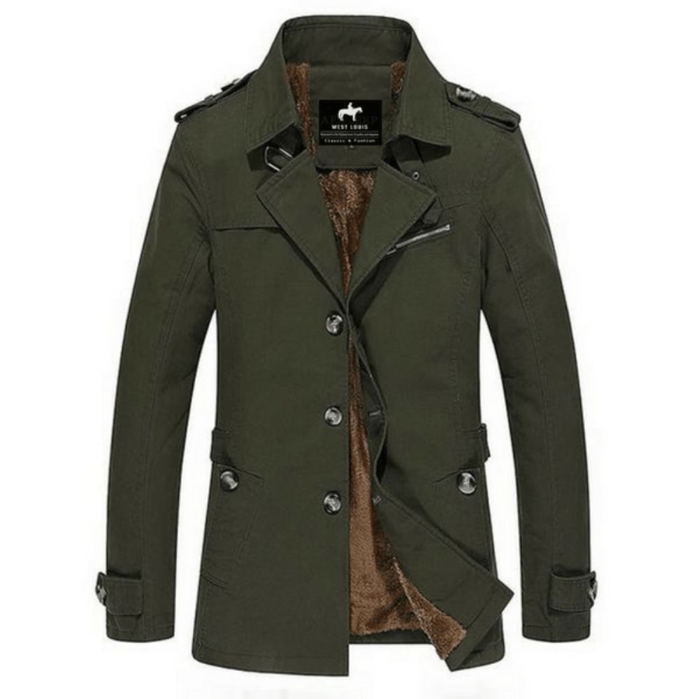Høykvalitets Thicken Cotton Parkas-frakk