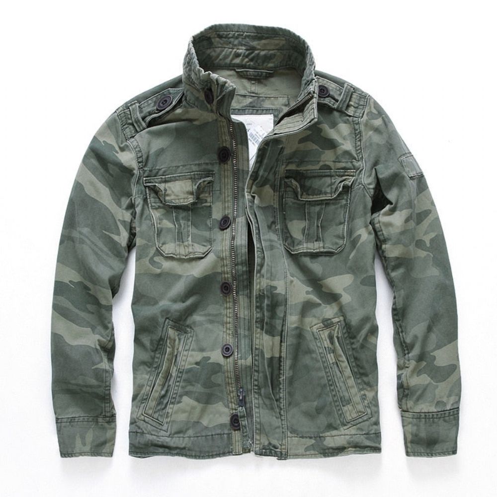 Militær Vår Camo Jakke