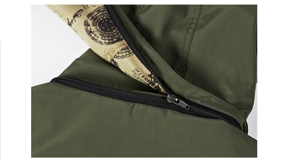 Militære Menn Bomber Coat
