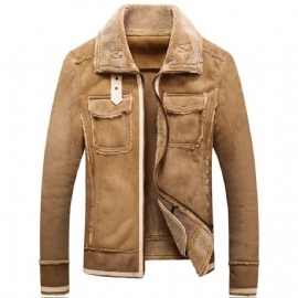 Pelskrage Liner Velvet Thicken Coat