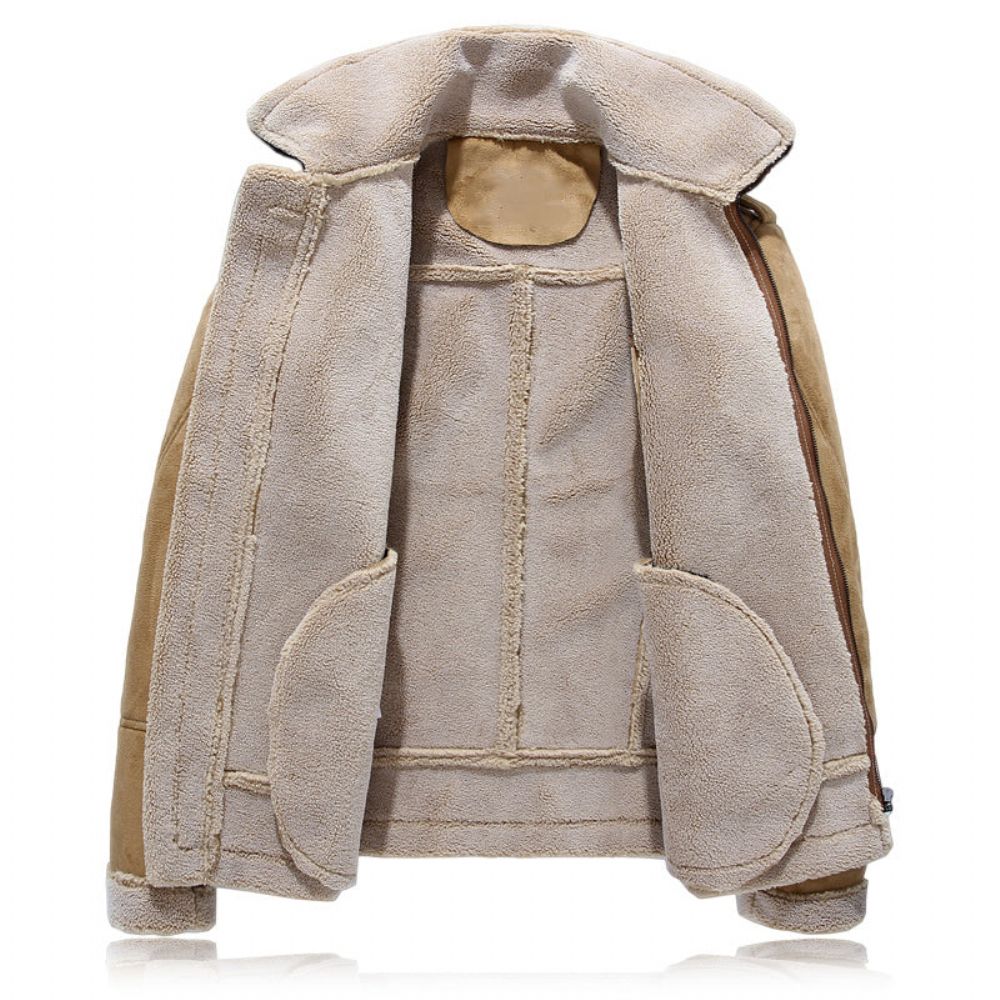 Pelskrage Liner Velvet Thicken Coat