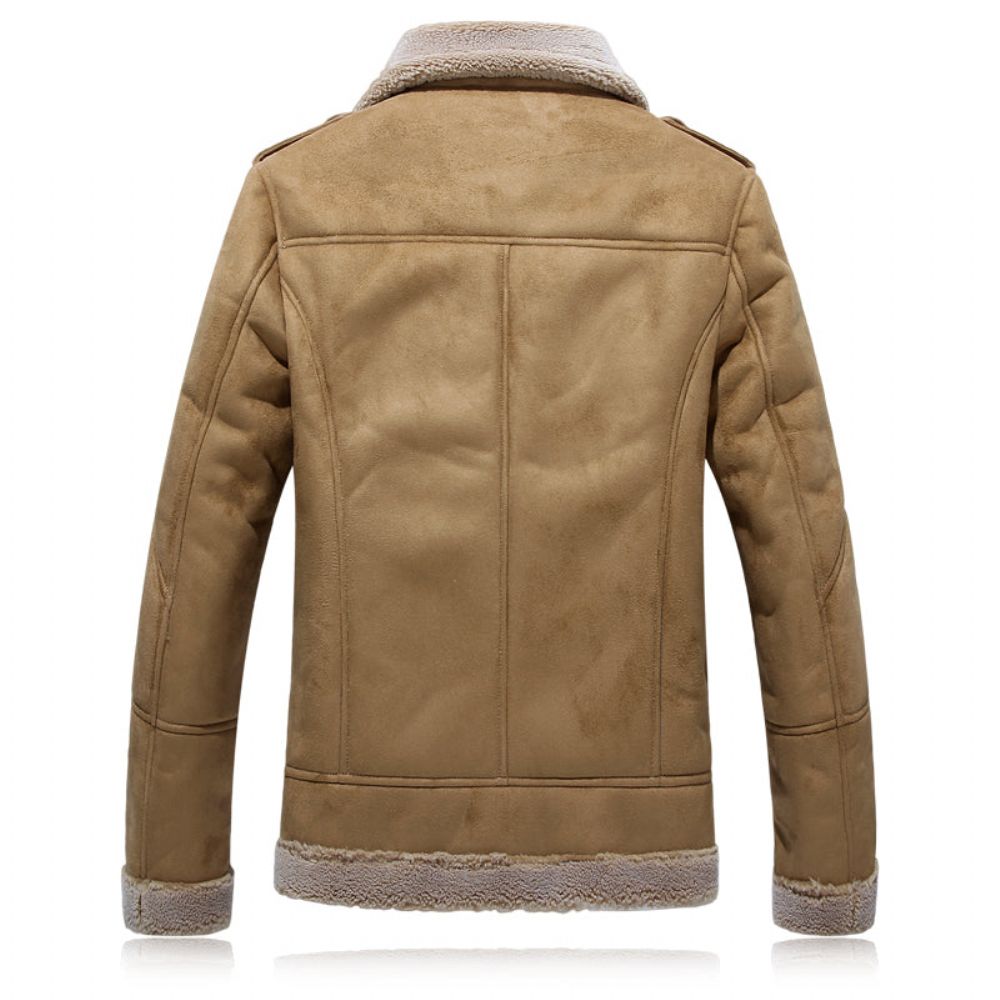 Pelskrage Liner Velvet Thicken Coat