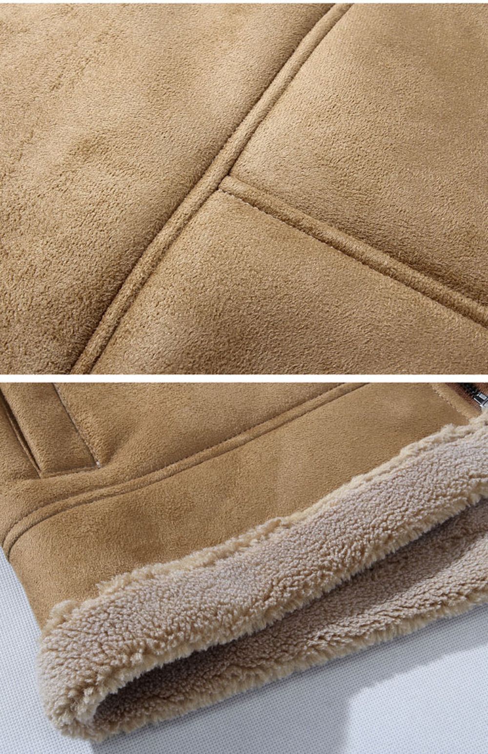 Pelskrage Liner Velvet Thicken Coat