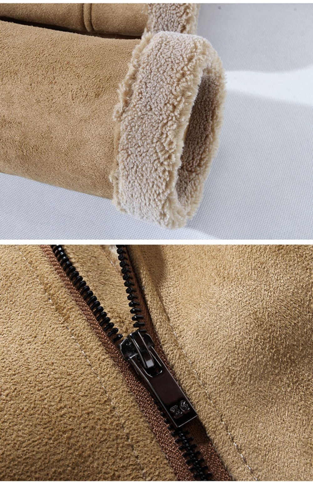 Pelskrage Liner Velvet Thicken Coat