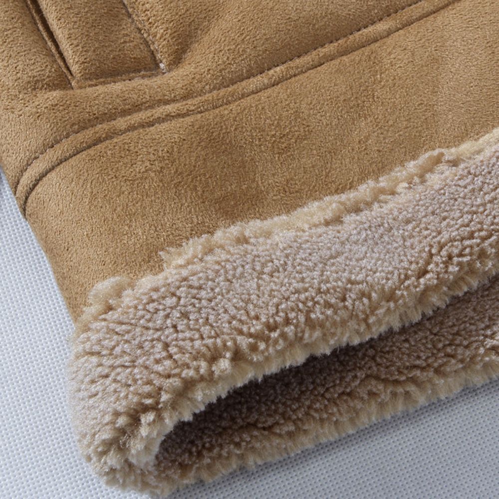 Pelskrage Liner Velvet Thicken Coat
